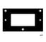 Mystery Electronics MPP ModuLine Insert Panel Punched For 1 Decora Device Image 1