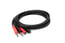 Hosa CPR-203 9.8' Dual 1/4" TS To Dual RCA Audio Cable Image 1