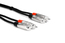 Hosa HRR-010X2 10' Pro Series Dual RCA To Dual RCA Audio Cable Image 2