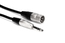 Hosa HSX-005 5' Pro Series 1/4" TRS To XLRM Cable Image 2