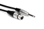 Hosa HXP-020 20' Pro Series XLRF To 1/4" TS Cable Image 2