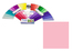 Rosco CalColor #4815 CalColor Sheet, 20"x24", 15 Pink Image 1