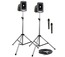 Anchor MegaVox 2 Deluxe Package 2 MEGA2-U2 And MEGA-COMP Speakers, SC-50 Cable, 2x SS-550 Stands And 2x Wireless Mic Image 1