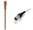 Countryman B2DW4FF05C-SR B2D Directional Lavalier With Detachable 3.5mm Locking Connector, Cocoa Image 1