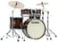 Tama LKP42HTSGKP S.L.P. Dynamic Kapur 4-piece Shell Pack, Gloss Black Kapur Burst Image 1