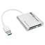 Tripp Lite U352-000-MD-AL USB 3.0 SuperSpeed Multi-Drive Memory Card Reader/Writer, Al Image 1