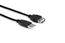 Hosa USB-205AF 5' Type A High Speed USB 2.0 Extension Cable Image 1