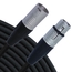 Rapco RM1-10 10' RM1 Series XLRF To XLRM Microphone Cable, Black Image 1