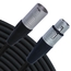 Rapco RM1-75 75' RM1 Series XLRF To XLRM Microphone Cable, Black Image 1