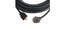 Kramer CP-GM/GM/XL-100 15-pin HD To 15-pin HD Plenum Cable With A 45 Degree Side-Angled Connector (100') Image 1