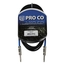 Pro Co EG-3 3' Excellines 1/4" TS Instrument Cable Image 1
