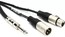 Pro Co IPRBQXFXM-20 20' 1/4" TRS To XLRM/XLRF 20AWG Y-Cable Image 1