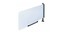 Winsted 56716 Ascend Acrylic Partition, Frosted Image 1