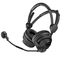 Sennheiser HMD 26-II-100 Dual-Ear Boomset With 100 Ohm Stereo Impedance And Hypercardioid Dynamic Mic, No Cable Image 1