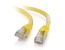 Cables To Go 00863-CTG Cat6 Cable, Snagless Shielded Ethernet, Yellow, 5ft Image 1