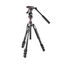 Manfrotto MVKBFRL-LIVEUS Aluminum Lever-Lock Tripod Kit With EasyLink & Case Image 1