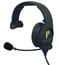 Pliant Technologies PHS-SB110E-DMG Smartboom Pro Single Ear Electret Headset W/dual 3.5mm Gold Image 1