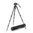 Manfrotto MVK504XCTALL 504X Fluid Video Head With 536 CF Single Leg Tripod Image 1