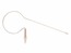 Countryman E6OP5L2 E6 Omni Earset Mic With 2mm Cable For Phantom Powered XLR Input, Light Beige Image 1