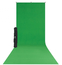 Westcott 579SK X-Drop Wrinkle-Resistant Backdrop, Chroma-Key Green Sweep Image 1