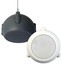 Bogen MPS2 4.5" 2-Way Pendant Speaker, 70V Image 1