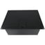 FSR FL-1550-BLK 4-Gang Stage Floor Box, Black Image 2