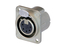 Neutrik NC5FD-LX-M3 Receptacle DLX Series 5 Pin Female - Solder - Nickel/silver, Image 1