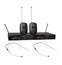 Shure SLXD14D/DH5-MTQG-G58 Dual WIreless System With Two Bodypacks And Two Headset Mics Image 1