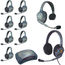 Eartec Co HUB917MXD Eartec UltraLITE/HUB Full Duplex Wireless Intercom System W/ 9 Headsets Image 1