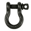 The Light Source SHACKLE-3/8 3/8" Screw Pin Shackle, 1 Ton, Black Image 1