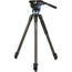 Benro C373FBS8PRO C373F Carbon Fiber Tripod With S8Pro Fluid Video Head Image 1