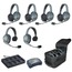 Eartec Co HUB624 Eartec UltraLITE/HUB Full Duplex Wireless Intercom System W/ 6 Headsets Image 1