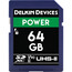 Delkin DELKIN-DDSDG200064G POWER UHS-II (U3/V90) SD Memory Card (64GB) Image 1