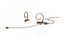 DPA 4288-DC-F-C34-LH 4288 Flex Headset Mic, 120 Mm Boom, Brown, 3.5mm Mini-Jack Image 1