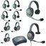 Eartec Co HUB953MXS Eartec UltraLITE/HUB Full Duplex Wireless Intercom System W/ 9 Headsets Image 1