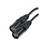 Link USA ER6N5B6SF03 3' CAT6A STP Ethernet Cable, Neutrik EtherCON Black Image 1