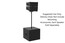 JBL SRX906LA Dual 6.5" 2-Way Powered Line Array Speaker, 120-Degree Image 3