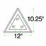 Show Solutions DB12X3 3-Way Triangle Block For 12" X 12" Square Trussing Image 3