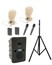 Anchor Go Getter X4 1x XU2 80W Powered Speaker, 4x Wireless Microphones And 1x Stands Image 3