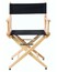 FilmCraft CH19530 18" Foldable Director's Chair, Natural With Canvas Image 2