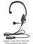 Clear-Com CC-110-MD4 Single Ear Light Weight Headset Image 3