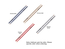 Zildjian Z5AC [Restock Item] 5A Chroma Metallic Painted Drumstick Image 1