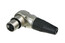 REAN RC3FR 3 Pole XLR Female Right-Angle Cable Connector Image 1