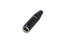REAN RT5MC-B 5 Pole TINY Male XLR Cable Connector With Screw Locking, Black / Gold Image 1
