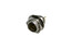 REAN RT5MPR 5 Pole TINY Male XLR Rear Mountable Chassis Connector, Nickel / Gold, Max Panel Thickness 6mm Image 1