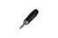 REAN RTP2C-BAG 2 Pole 3.5mm Plug, Black / Nickel Image 1