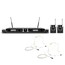 LD Systems U505BPHH2 Wireless Microphone System With 2 Bodypacks, 2 Headsets Image 1