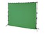 Rosco ChromaDrop 6x4 Chroma Key Screen With Top And Side Grommets, 6' Wide X 4' High Image 2