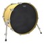 Remo P3-1822-ES Bass Drumhead 22" Black Suede Image 3