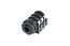 REAN NYS2162-U 2 Pole Horizontal 1/4" Mono Jack With Switched Contacts, .322" Length Contacts, Bulk Image 1